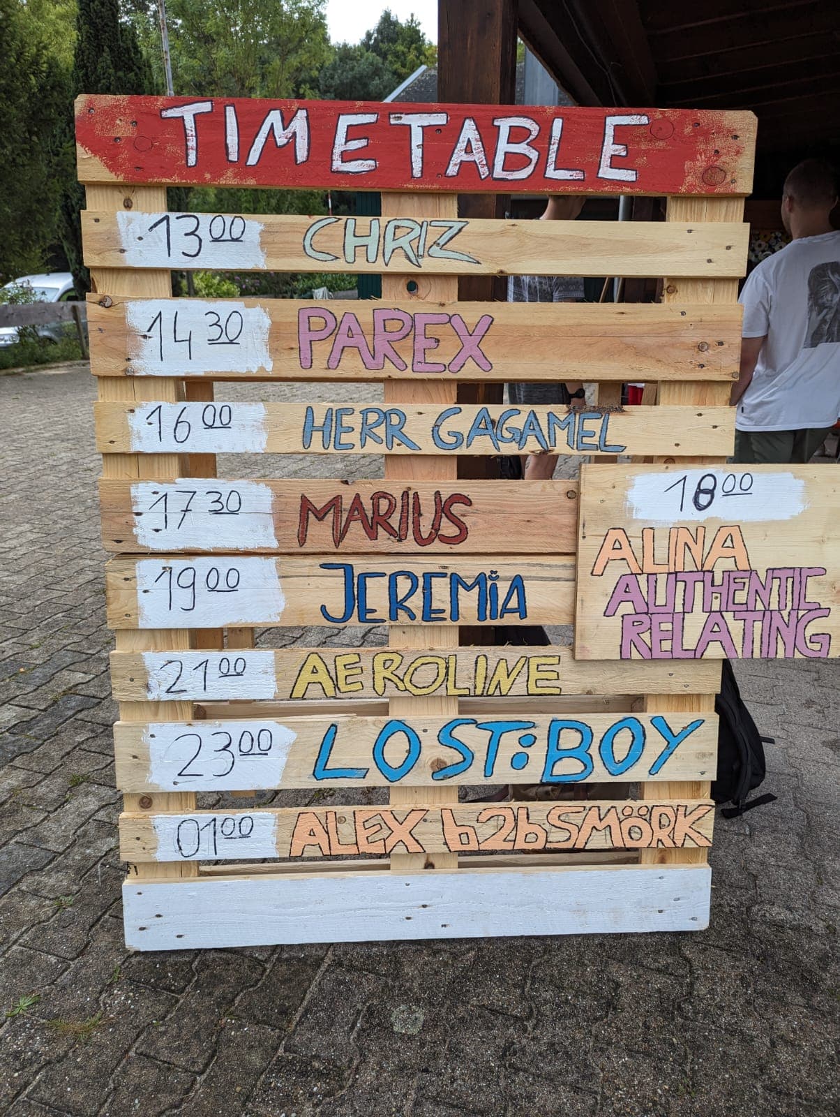 Timetable
